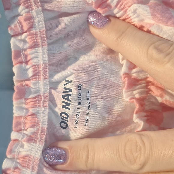 Pink check romper - Picture 2 of 3